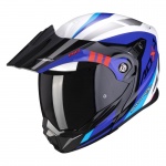 Scorpion ADX-1 Lontanoda WHT/RED/BL Adventure Helmet